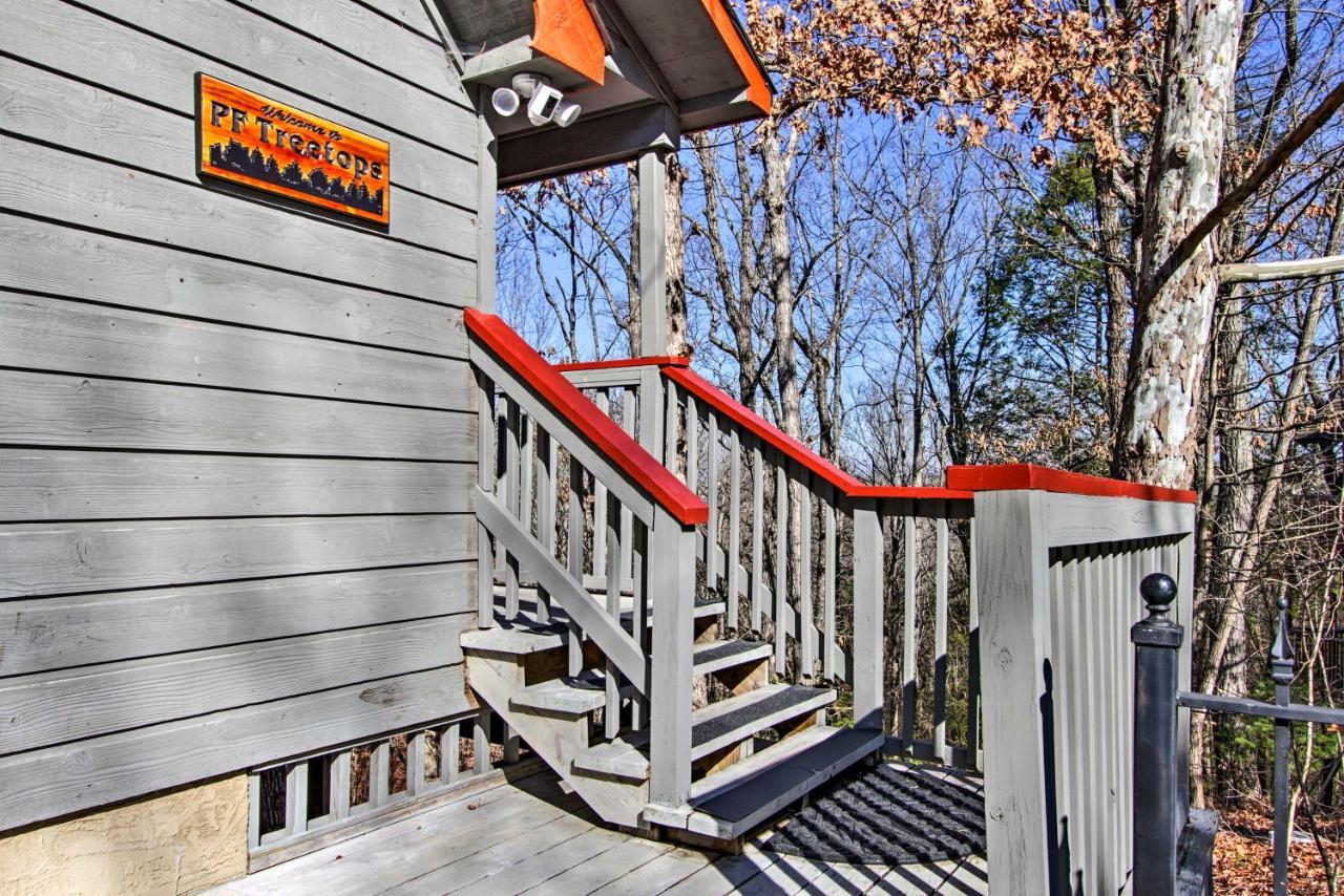 Smoky Mountain Cabin With Deck And Hot Tub! 鸽子谷 外观 照片